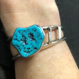 Vintage Native American Turquoise Cuff